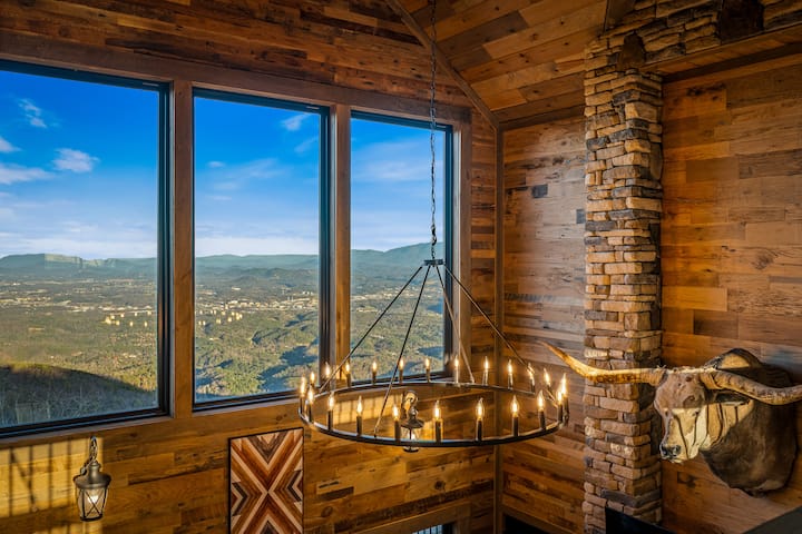 270° Views | MountainTop | Luxury | Pickleball - Cabins for ...