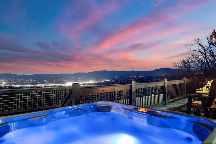 270° Views | MountainTop | Luxury | Pickleball - Cabins for ...