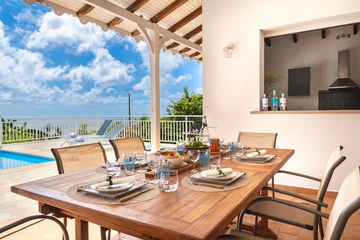 Sweet Villa, Vue Mer, Piscine Sainte Luce - Martinique