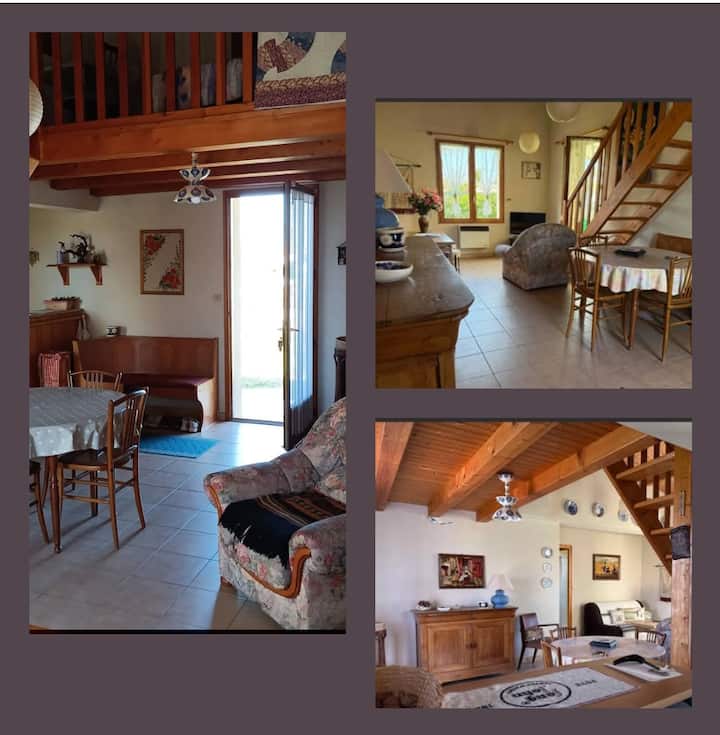 Charmante Maison Avec Véranda Sur Terrain Clos - Longeville-sur-Mer