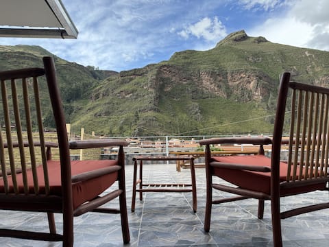 Successful Airbnb property: 3BR Appt - terrace* w/ 360 views (Pisac Casitas) in Pisac