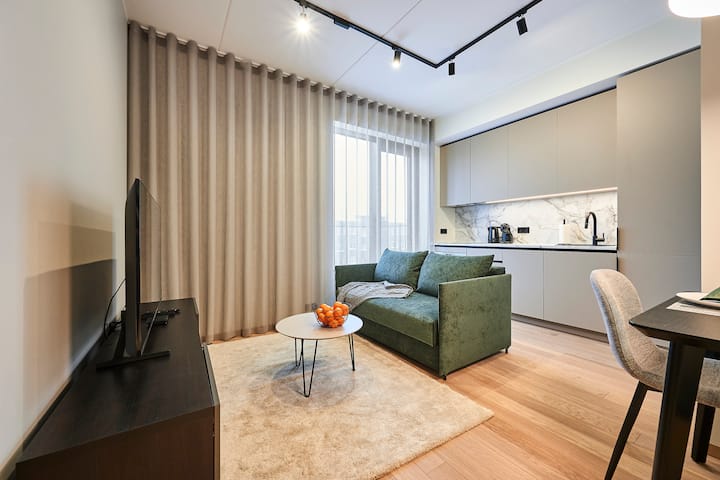 Brand New/ Self Check-in/ Free Parking/near Hilton - Tallinn