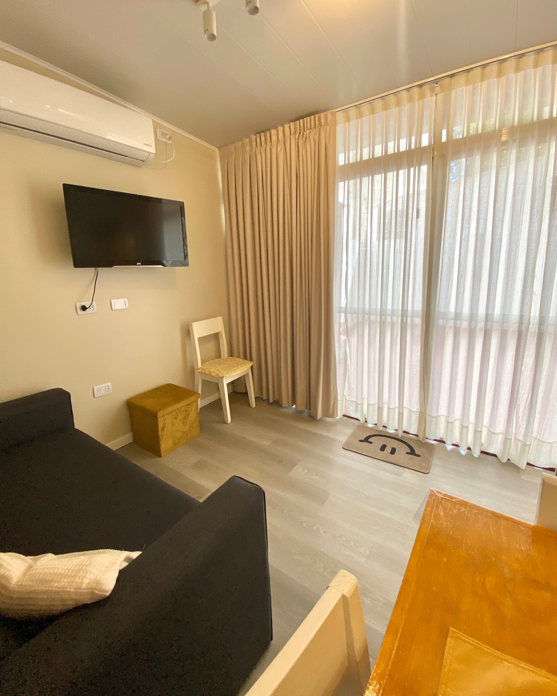 Apartamento com 1 quarto e pátio em Almagro