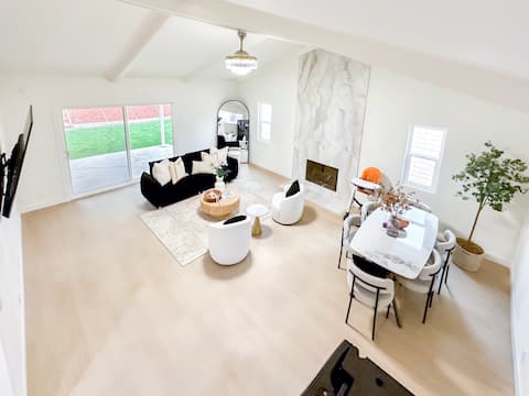 Popular Airbnb listing: Stylish 4BR – 2 Living Rooms & 3 King Beds in Rowland Heights