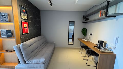 Top performing Airbnb: Modern studio with pool in a prime location in Piauí