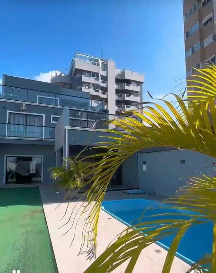 Sobrado Com Piscina A 50m Da Praia - Matinhos