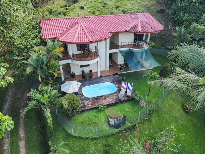 Hidden Ocean View Home, Pool - Mins To Dominical - Costa Rica