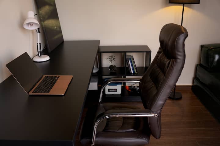 Workspace evidence from Lam Living | Balcony Apartment with Private Office