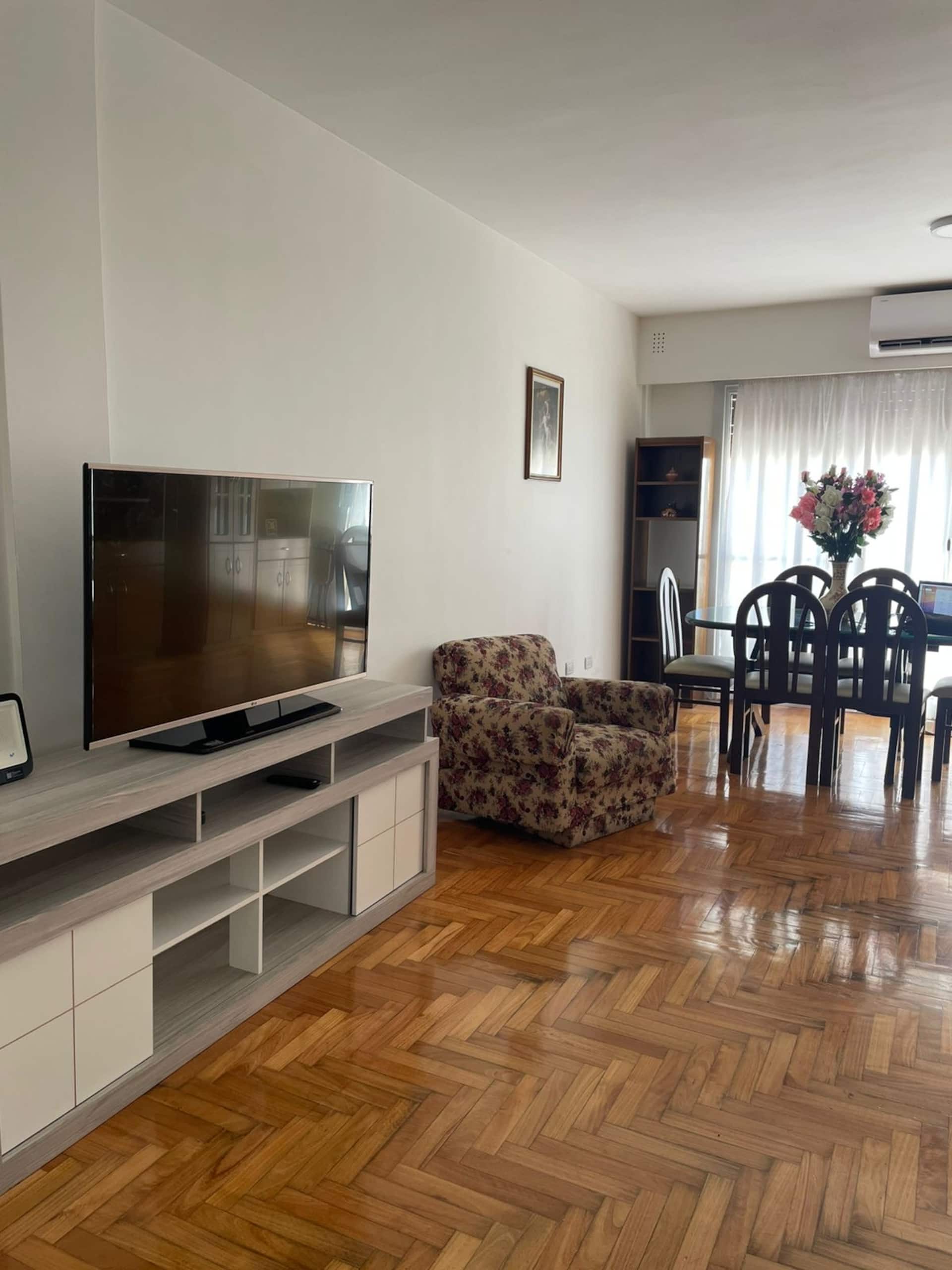 Three-room apartment with balcony in Balvanera