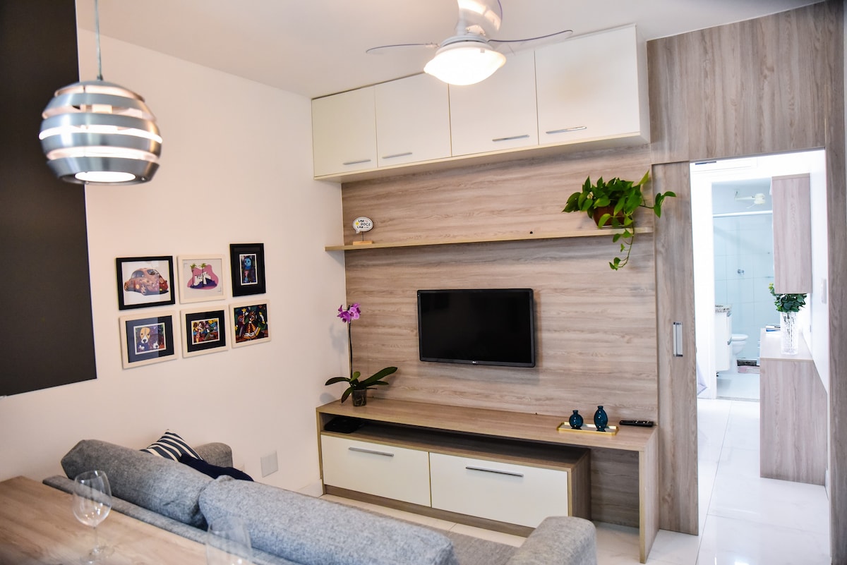 Top Airbnb: Cozy loft, beach on the corner. em Vitória