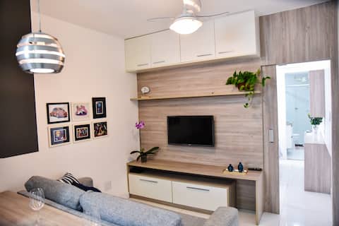 Top Airbnb: Cozy loft, beach on the corner. em Vitória