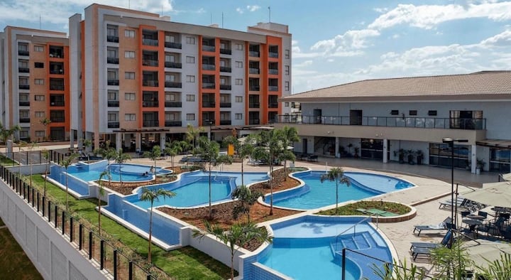 Apto Em Resort Alta Vista Thermas - Até 6 Pessoas - Caldas Novas
