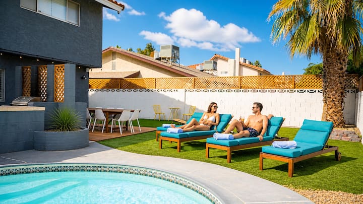 Vegas Villa 6br: Pool, Spa, Mini Golf, Game Room - 패러다이스