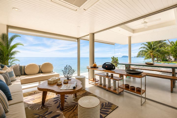 6br Villa De Sunset, Bf, Staff, Gym, Pool Table - サムイ島