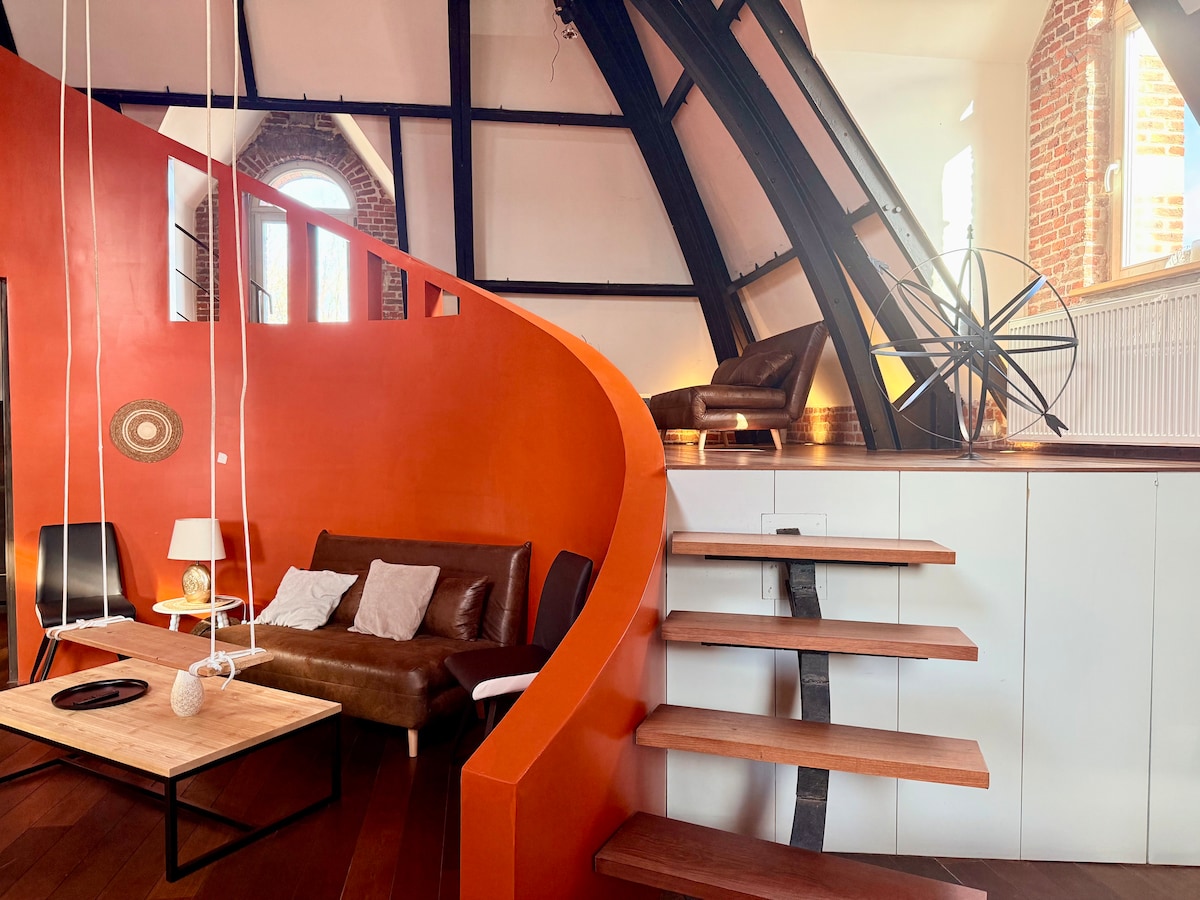 Popular Airbnb listing: The Red in Anderlecht