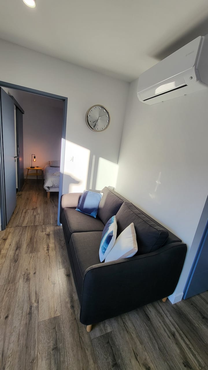 Gîte T2 Neuf Clim Et Patio à 5 Km De La Rochelle - Charente-Maritime
