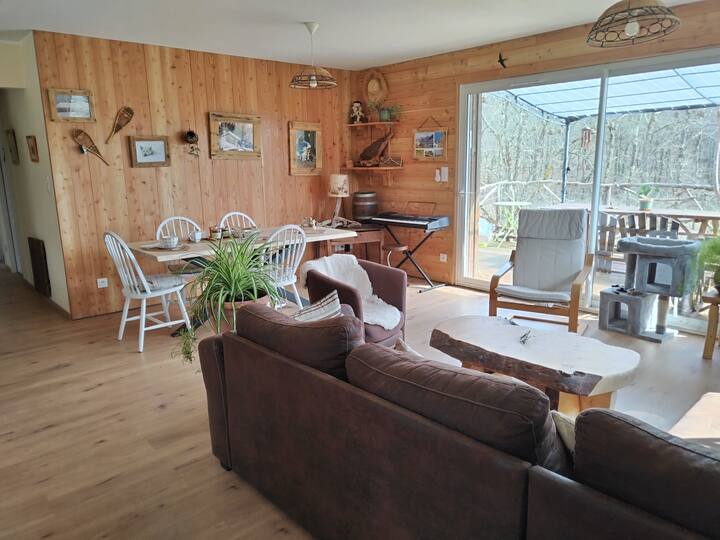 Chalet 6 Personnes, Lot Sud. - Saint-Cirq-Lapopie