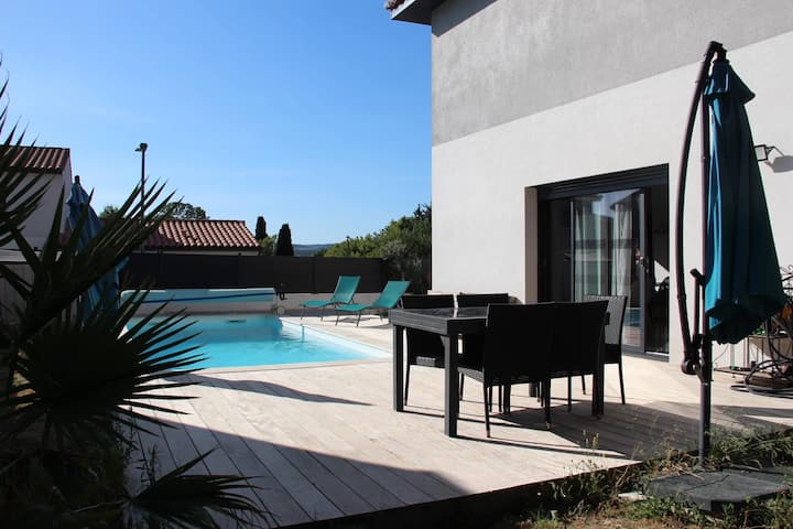Maison Avec Piscine à 15 Min De La Plage - Balaruc-les-Bains