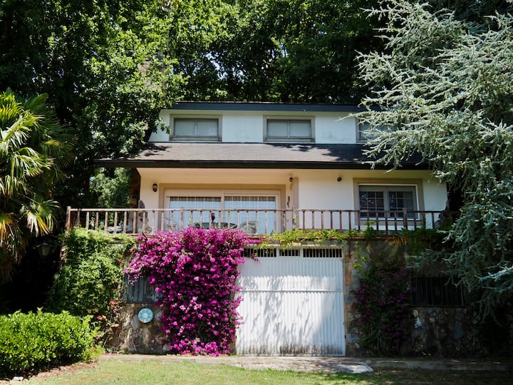Casa Pepe Albela. Jardín Privado Y Barbacoa - La Estrada