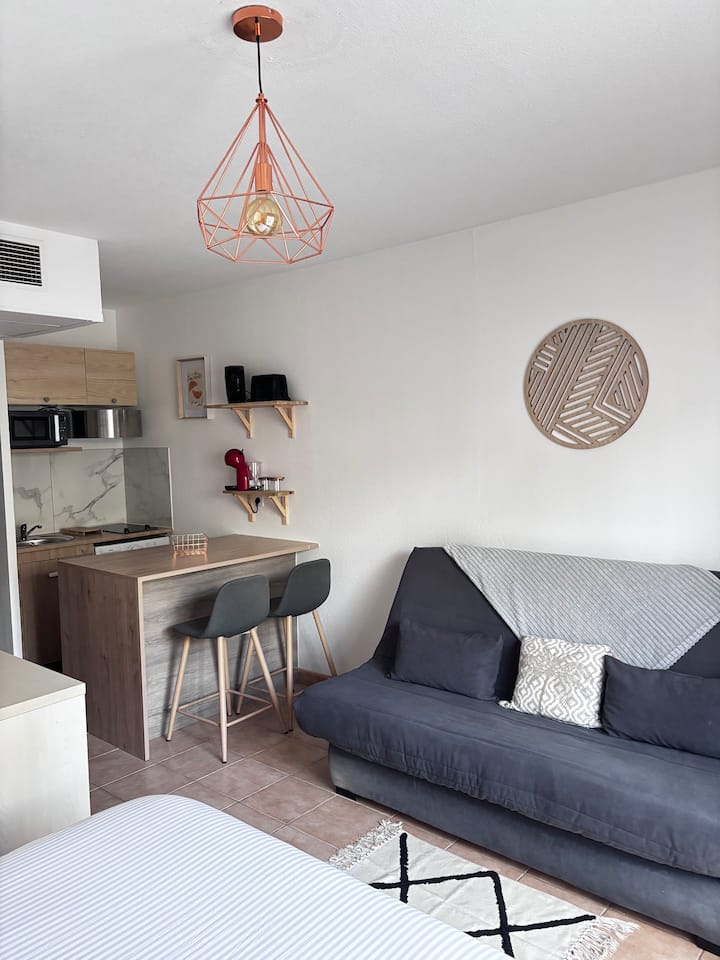 Studio Cosy 4 Couchages Proche De Cannes - Mouans-Sartoux
