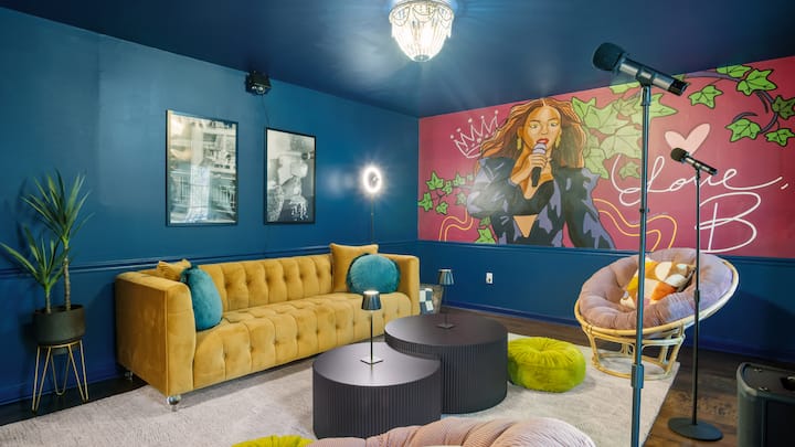 8 Beds | Large Group | Karaoke | 15 Min Uptown - シャーロット, NC