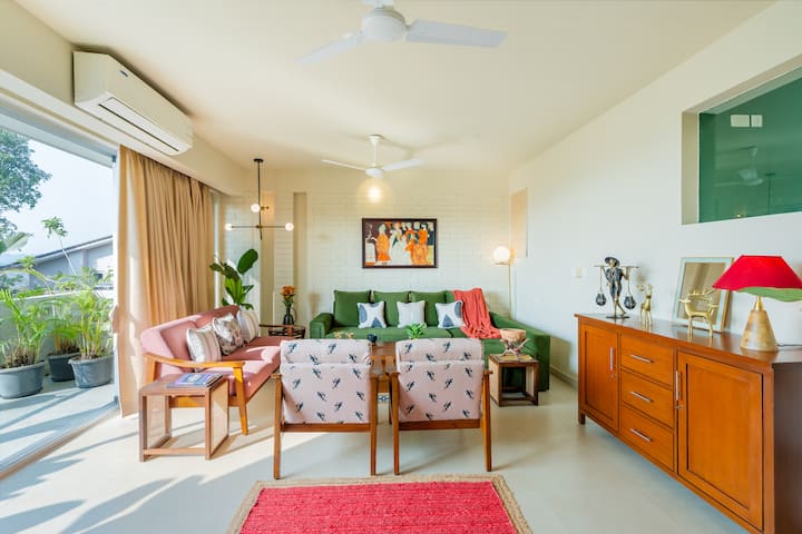 Sereno Horizon 3bhk Penthouse jacuzzi privado en la azotea