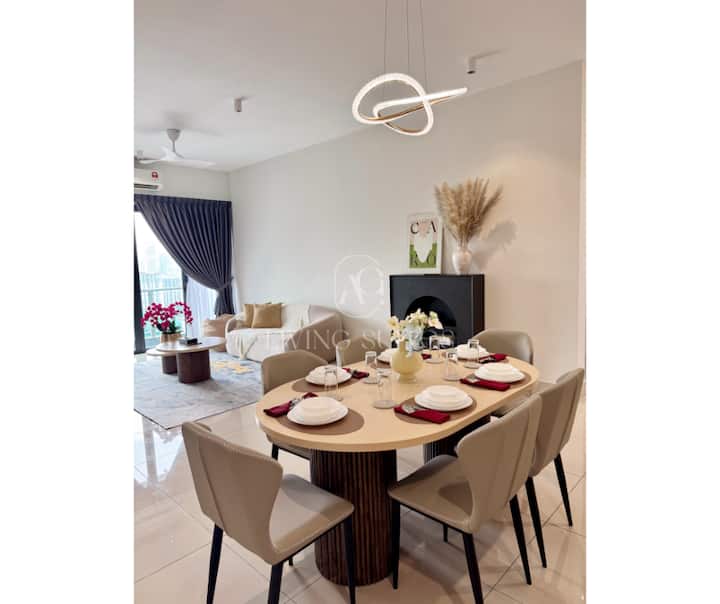 Luxe Family 3br Home - Near Mytown & Trx - Territoire fédéral de Kuala Lumpur