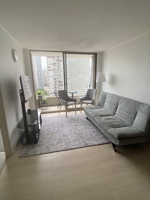 Successful Airbnb property: Apartment with a nice view and good location in Estación Central