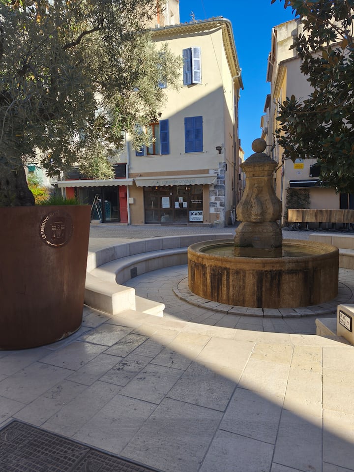 Jolie Place Avec Sa Fontaine Et Ses Magnolias - Cassis