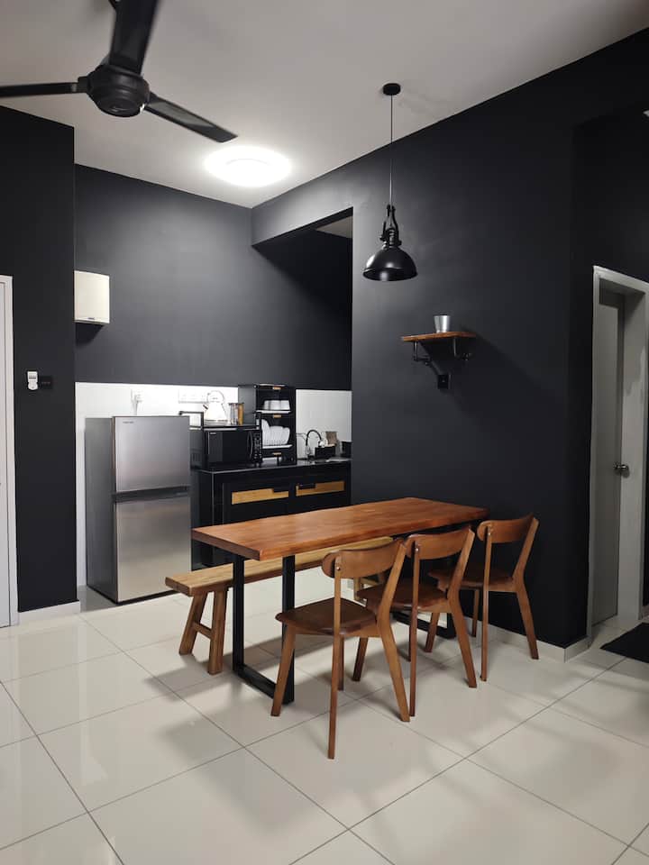 Kuroraku @ Horizon Ipoh | Cozy 2br Near Hrpb/town - Ipoh