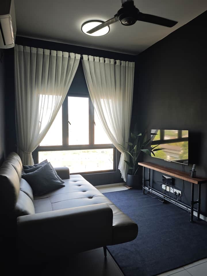 Kuroraku @ Horizon Ipoh | Cozy 2br Near Hrpb/town - Ipoh