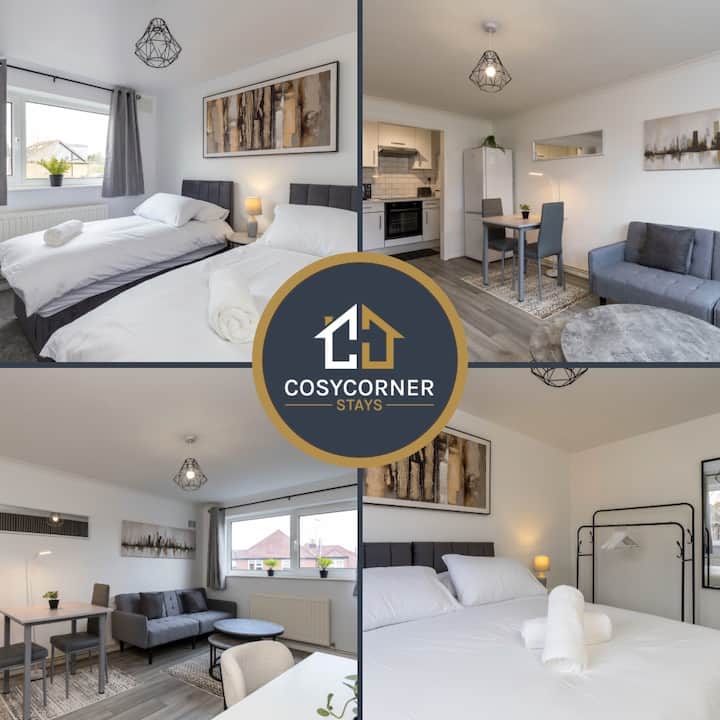 1 Bed | Great For Long Stays | Horsham Town Centre - 霍舍姆