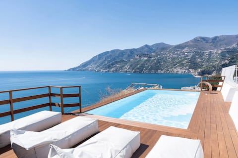 Amalfi Coast Villa Costanza, pool and great view!