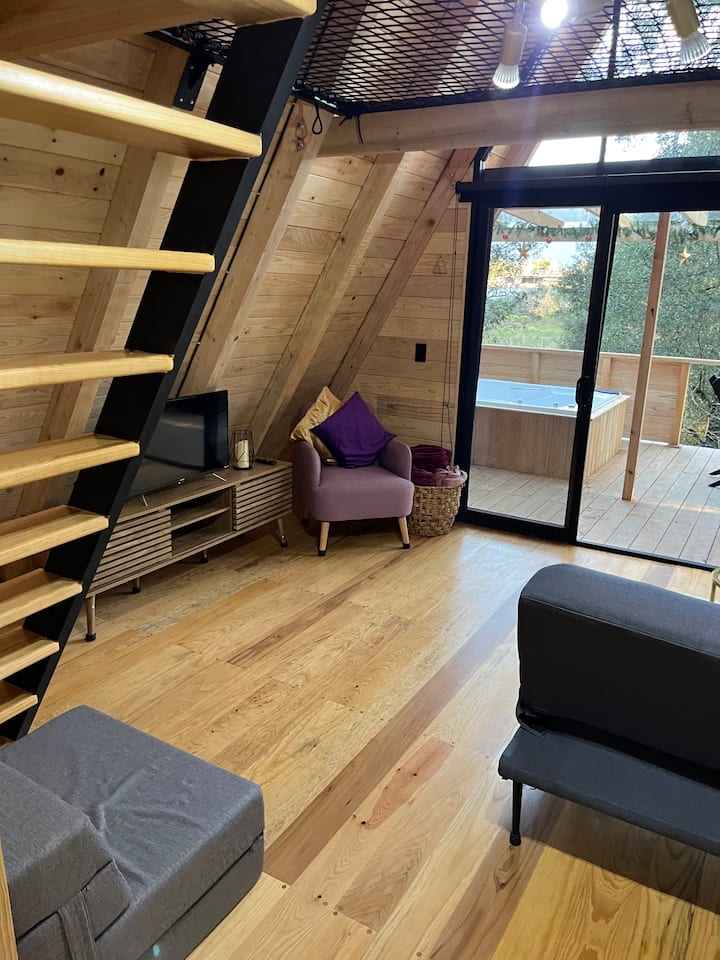 Increíble Cabaña De Madera En El Bosque, Zacatlán - Zacatlán
