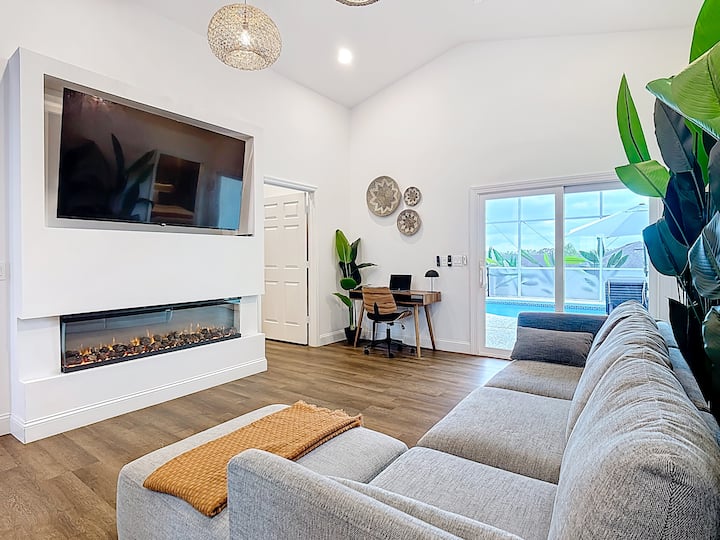 Luxe Escape •Pool •Stylish Interior •Mins To Parks - Davenport, FL
