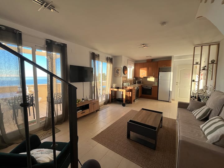 Duplex Jacuzzi, Piscine, Terrasses Vues Mer A 180º - Peniscola