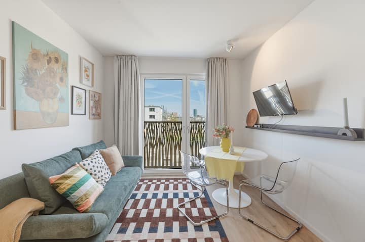 Skyline-suite Mit Dachterrasse & Fitness - Frankfurt