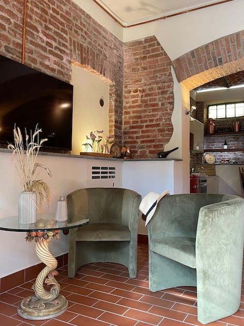 Top Airbnb: Charming loft in stone and exposed brick a Asti