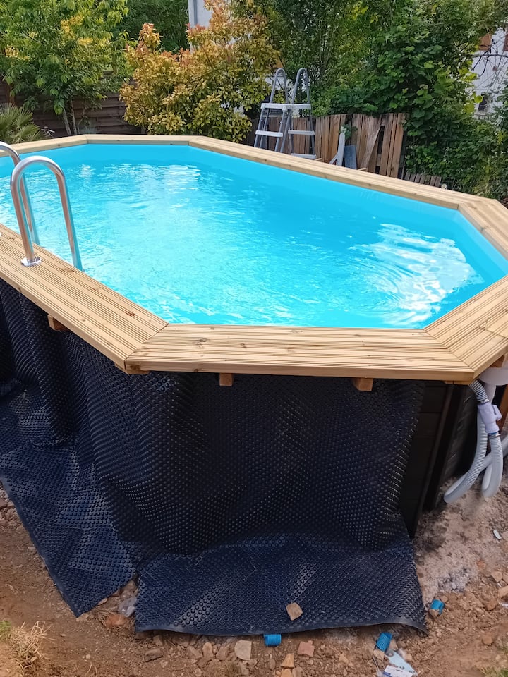 Petite Maison Avec Piscine Pour 2 Personnes - Gramat