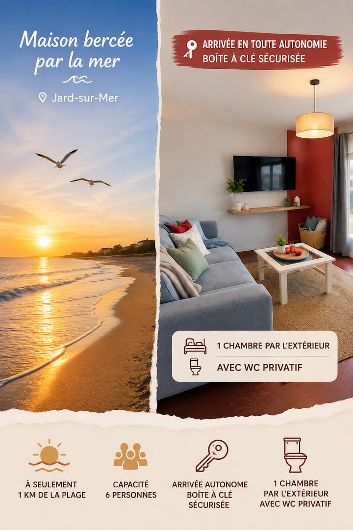 Séjour Bercé Par La Mer - Jard-sur-Mer