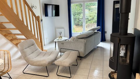 Successful Airbnb property: Stylish Beach House w/ Jacuzzi & Parking in La Tranche Sur Mer