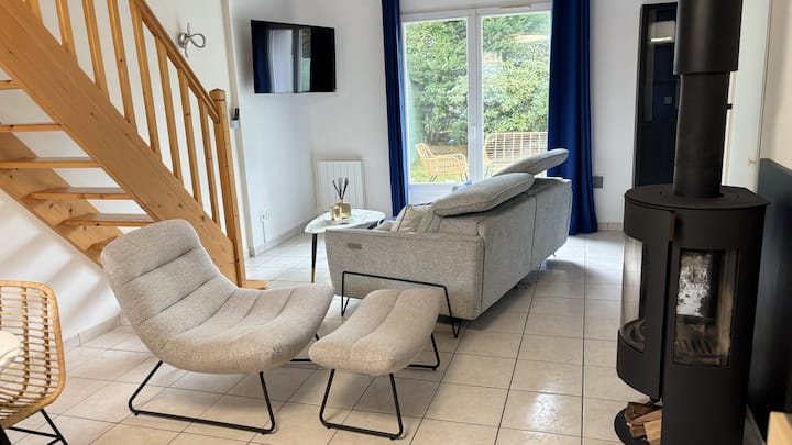 Maison 200m Plage Avec Jardin/jacuzzi Rénovée 2025 - La Tranche-sur-Mer