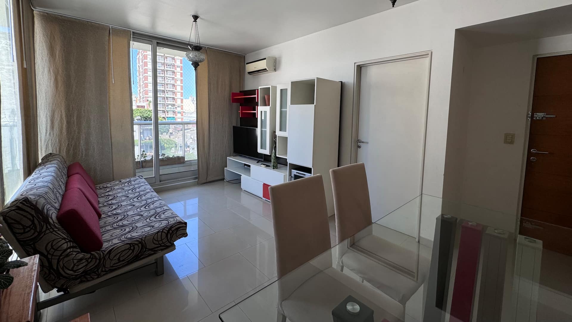 Apartamento de dois ambientes com 1 quarto em Almagro