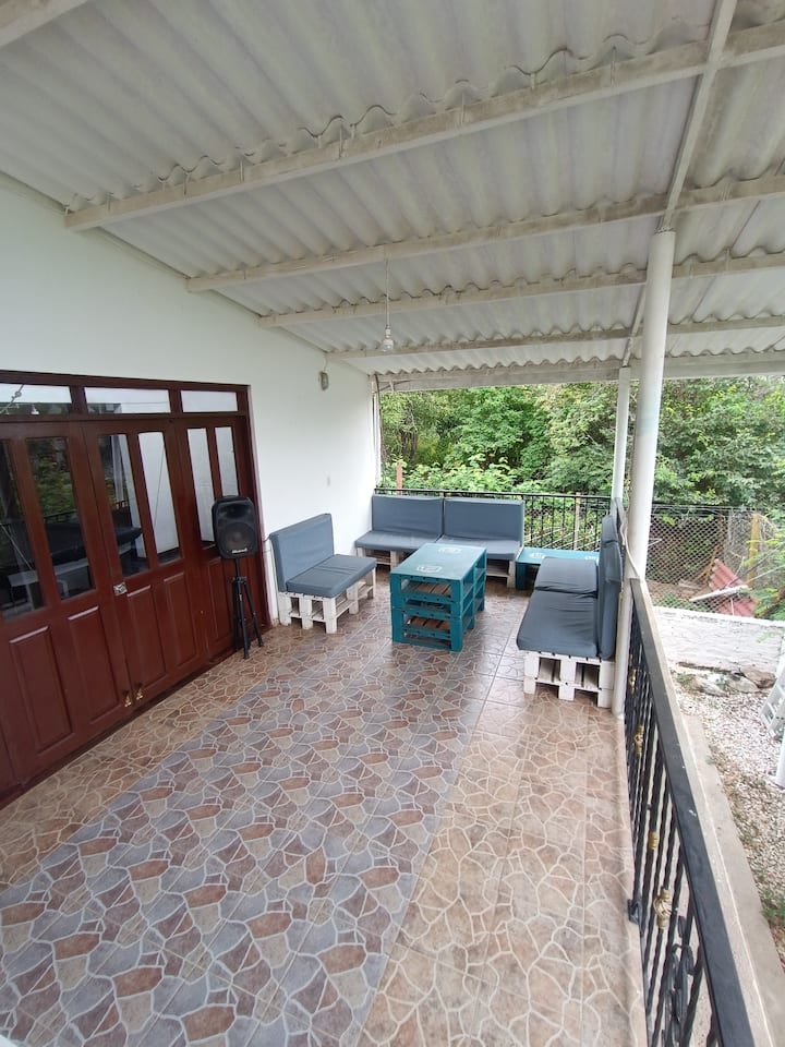 Cabaña Con Piscina Y Vista Al Mar En Taganga - Santa Marta