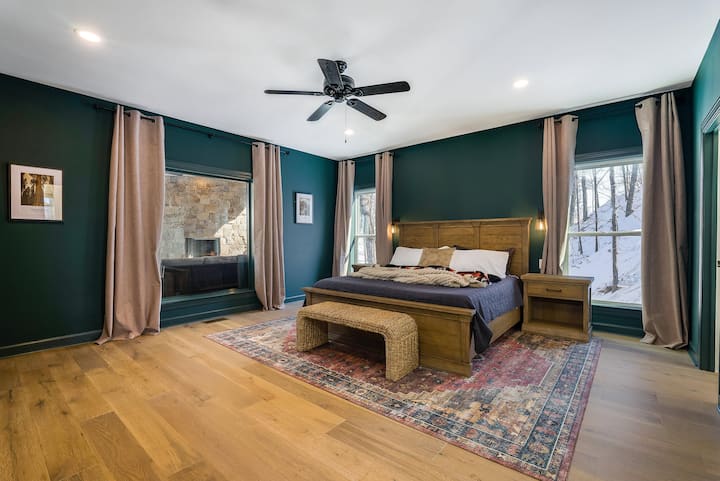 With its generous layout and relaxing atmosphere, this bedroom is designed for restful, comfortable stays.