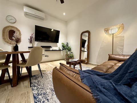 Successful Airbnb property: Boho & Cozy Getaway with Pool | Fast Wi-Fi in Fraccionamiento Residencial Andalucía