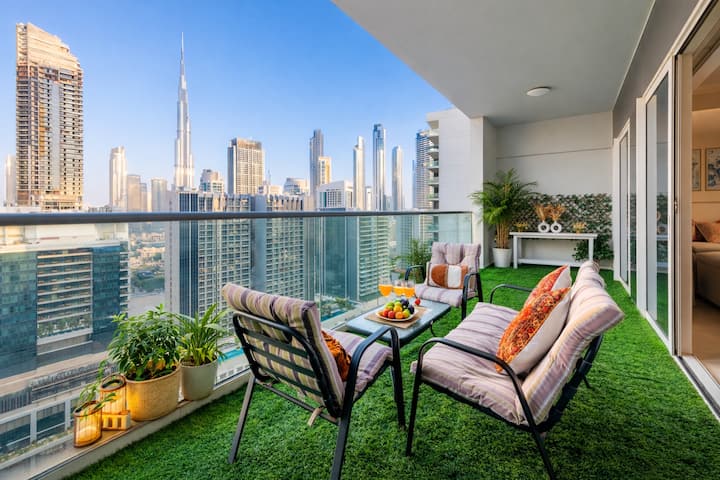 Burj Khalifa View, 15 Mins Walking To Dubai Mall - Dubai