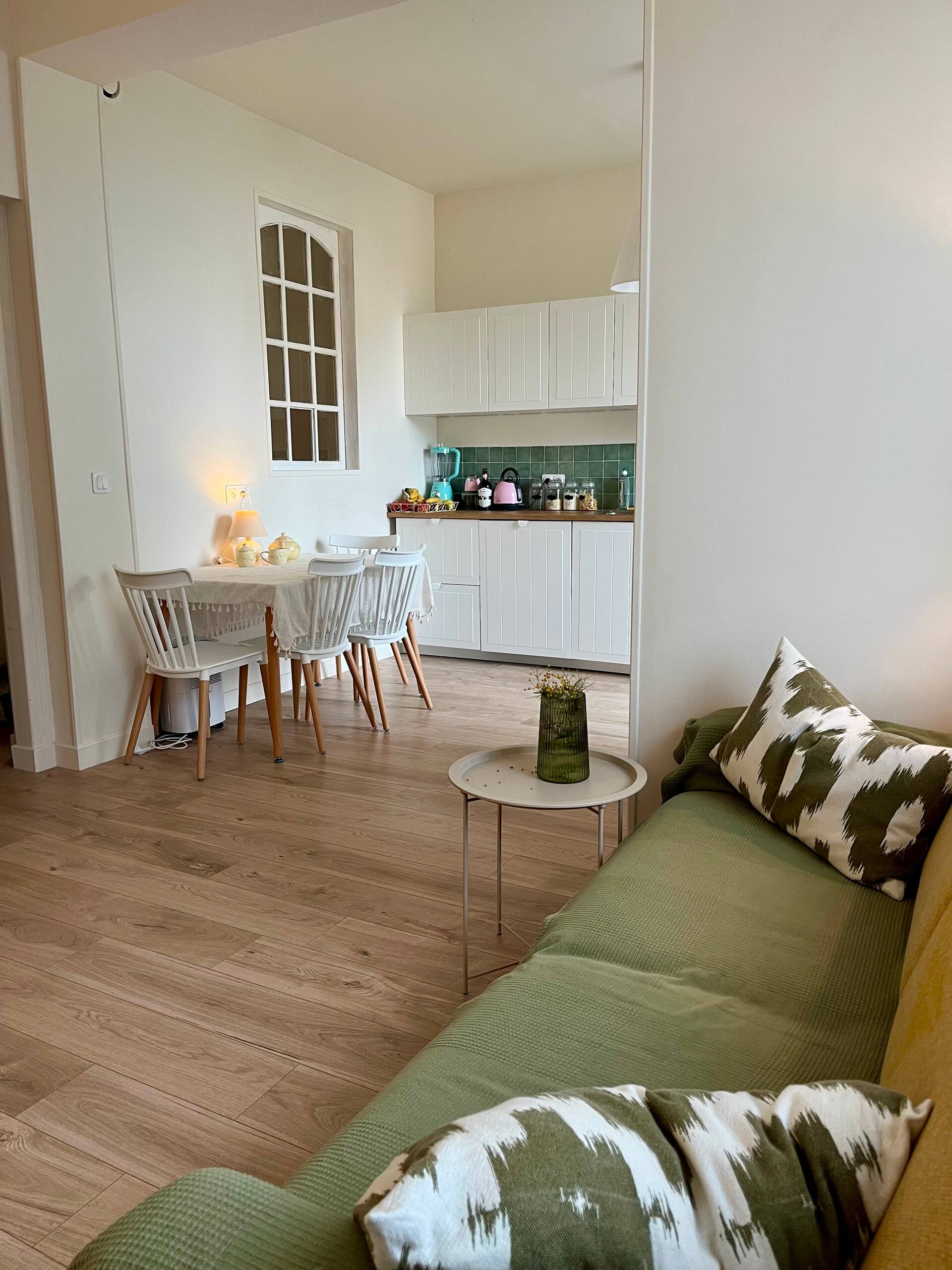 Bright 2 bedroom appartement near the beach