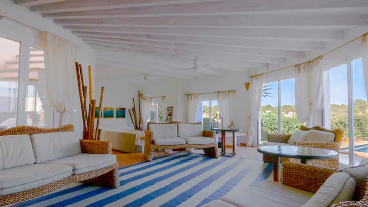 Piscina, Vistas Y Gran Jardín A 1 Minuto De Playa - Cala d'Or