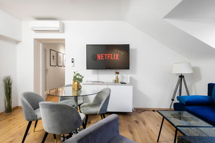 Elegant 2-br City Flat Near Center Prater & Danube - Viyana